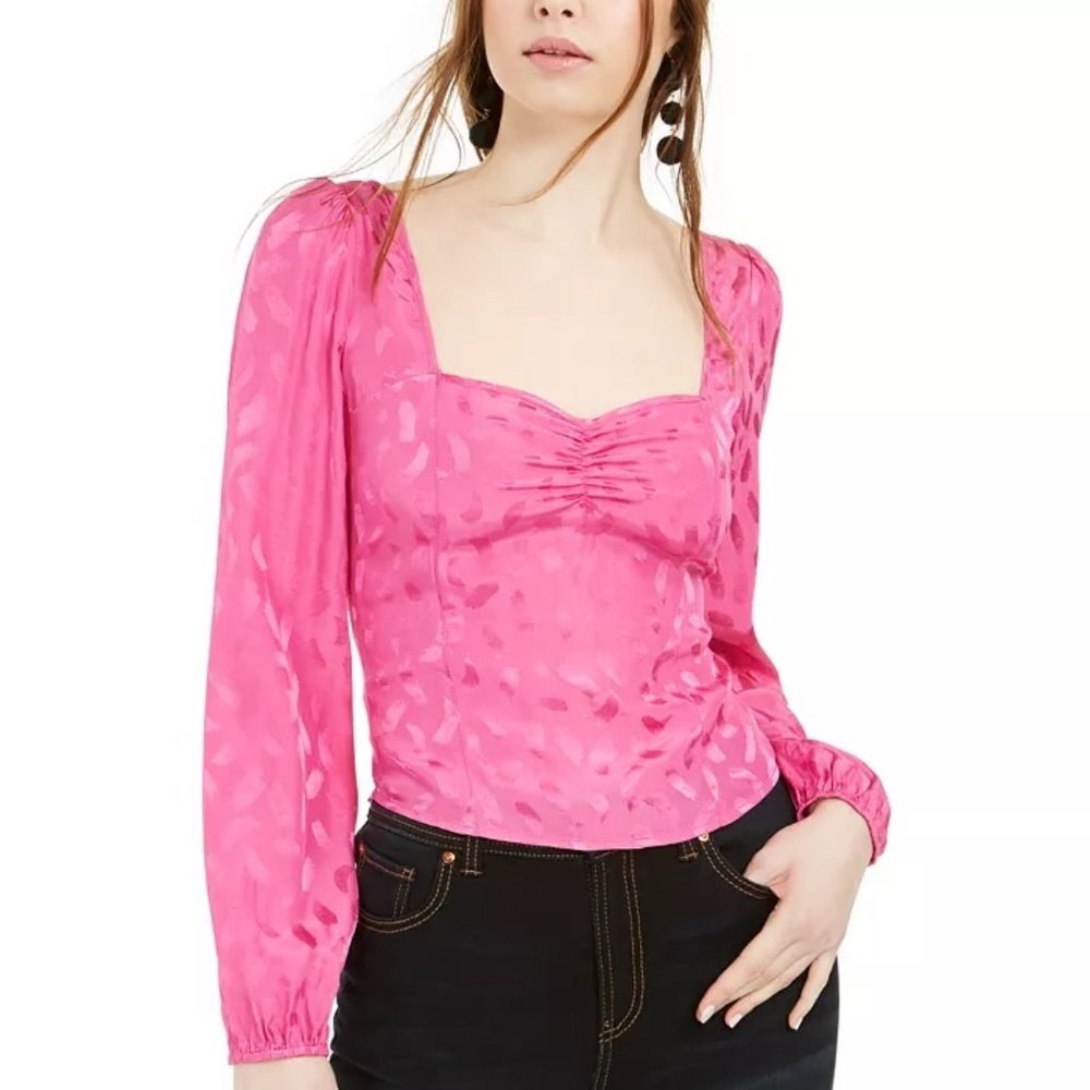 Leyden Long-Sleeve Sweetheart Top